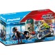 Playmobil 70572 - City Action - Police policier avec moto et voleur