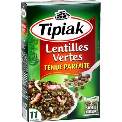 Tipiak Lentilles Vertes Tenue Parfaite par 2 Sachets 240g (lot de 4)