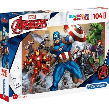 Clementoni Puzzle The Avengers 104p