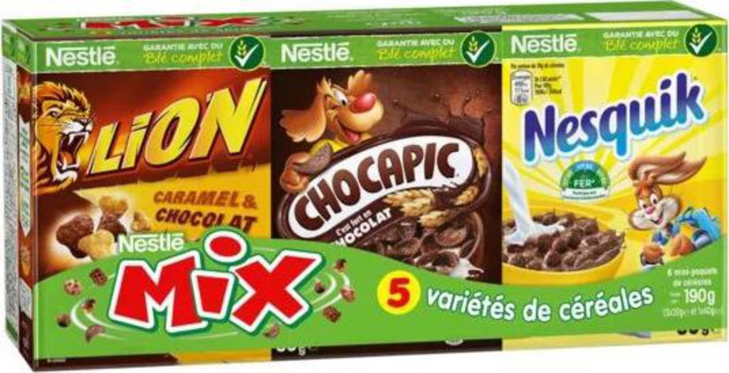 Cereales mix NESTLÉ, caja 190 g