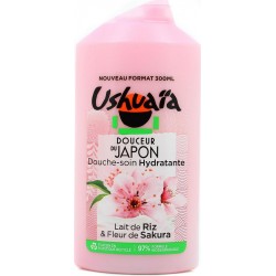 USHUAIA DOUCHE LAIT DE RIZ & FLEUR DE SAKURA 300ml