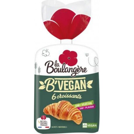 La Boulangère Croissants Vegan x6 240g