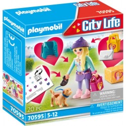 PLAYMOBIL PLAYMO MANNEQUIN AVEC CHIEN