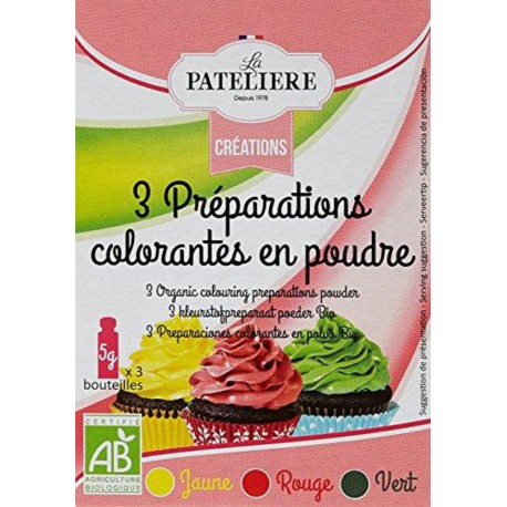 La Patelière La Pateliere Colorant poudre Bio 20ml