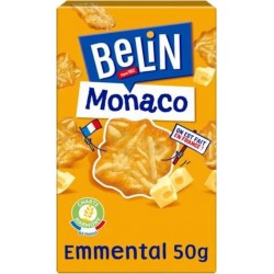 BELIN Monaco - Crackers à l'emmental 50g