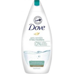 DOVE Gel douche eau micellaire peau sensible