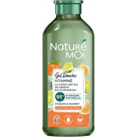 Nature Moi Gel Douche CITRON VERT BIO DE CORSE et EAU d’ORANGE BIO 250ml