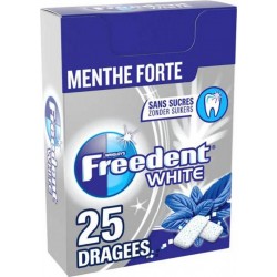 FREEDENT WHITE sans sucres x25 35g
