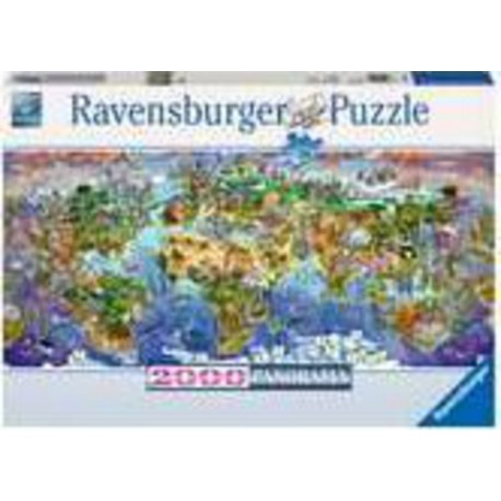 Ravensburger Puzzle 2000 pièces - Merveilles du monde