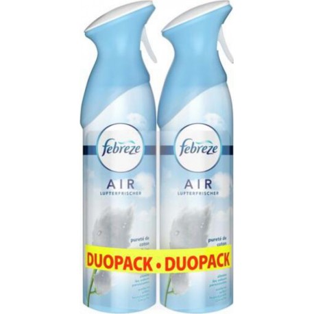 Febreze Aérosol Pureté coton DUOPACK 2x300ml (lot de 2)