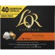 L'Or Capsules Espresso Delizioso n°5 x40 208g