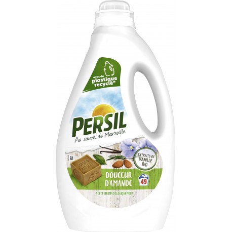 PERSIL LESSIVE LIQUIDE DOUCEUR D’AMANDE 2,45L