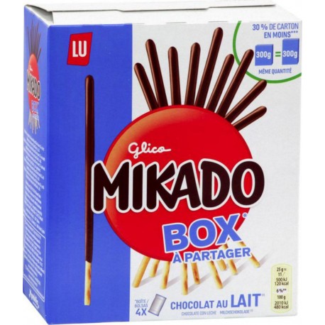 MIKADO LU BOX Family Chocolat au Lait 300g