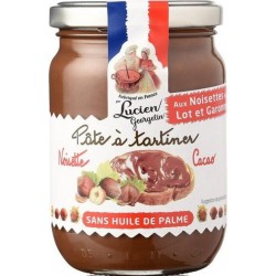 Lucien Georgelin Pâte à tartiner Noisette Cacao aux Noisettes du Lot et Garonne 400g