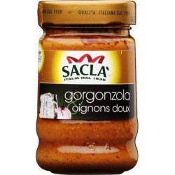 Sacla Sauce Sacla'Italia Gorgonzola oignon doux 190g