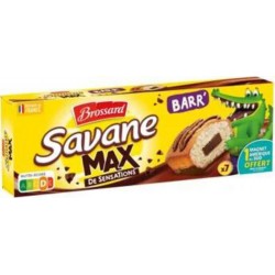 BROSSARD Savane MAX Barr' Chocolat x7 210g