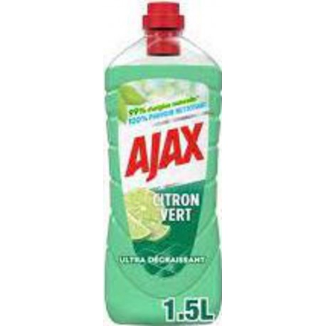 Ajax Nettoyant ménager Citron vert 1,5L