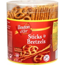 Bouton d’Or STICKS & BRETZELS 300g