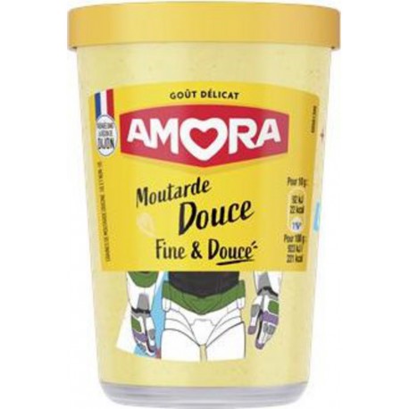 Amora Moutarde douce 190g