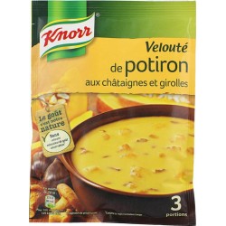 Knorr Velouté de Potiron aux Châtaignes et Girolles 66g (lot de 6)