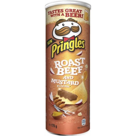 PRINGLES TUILES ROAST BEEF AND MUSTARD 175g