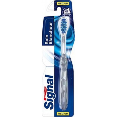 Signal Brosse à dents Soin Blancheur Medium x1 brosse à dents