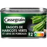 CASSEGRAIN Fagots de Haricots Verts extra fins et liens de poireaux 220g (lot de 5)