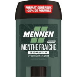 MENNEN Homme Stick Large Menthe Fraîche 48h 60ml (lot de 4) stick 60ml