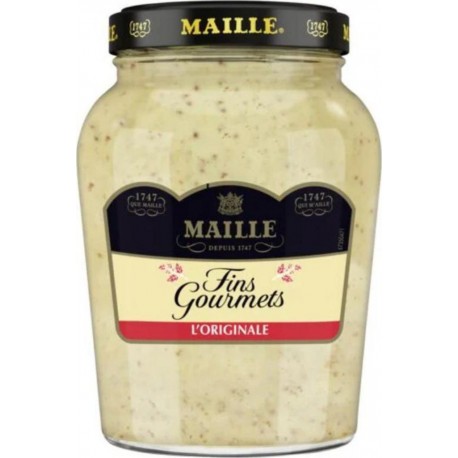 MAILLE Moutarde Fins Gourmets L’Originale 320g (lot de 6)