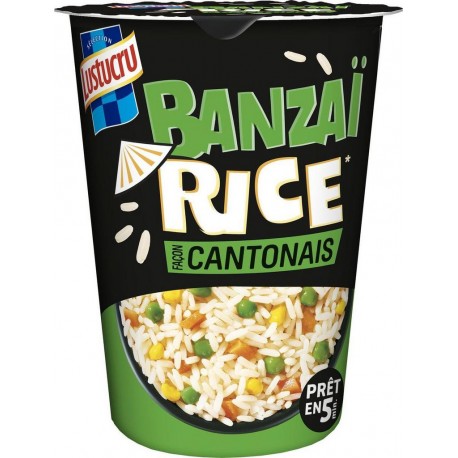 LUSTUCRU BANZAI RIZ CANTONNAIS 87g