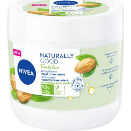 NIVEA NATURALLY GOOD CREME 450ml