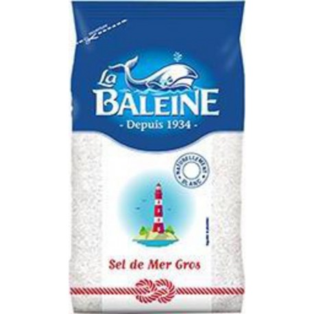 LA BALEINE Sel de Mer Gros 800g