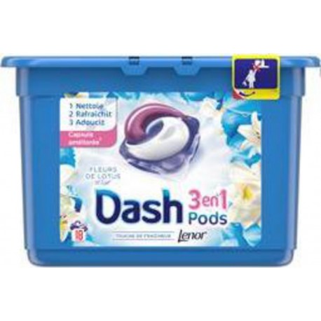 DASH PODS 3EN1 LOTUS/LYS 18DOS