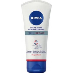 NIVEA Crème mains répaire 3en1 75ml