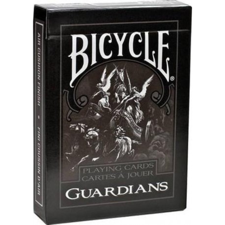 Bicycle Bicycle GUARDIANS - jeu de 54 cartes cartonnées plastifiées - format poker - 2 index standards