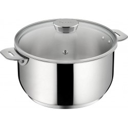 LAGOSTINA Casserole Salvaspazio+ inox non revetu 18cm