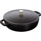 STAUB Sauteuse Chistera 24cm noir mat