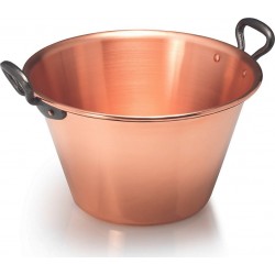 NATURE&SAVEURS Bassine gelee cuivre 26.5cm poignee fonte