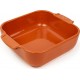 PEUGEOT Plat au four Appolia carré 21cm Terracotta