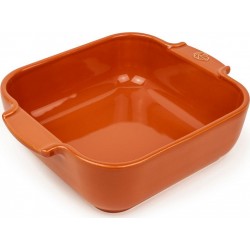 PEUGEOT Plat au four Appolia carré 21cm Terracotta