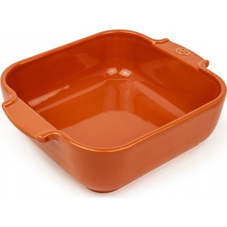 PEUGEOT Plat au four Appolia carré 21cm Terracotta