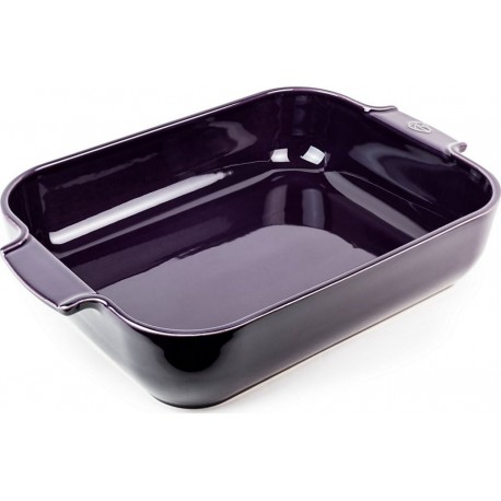 PEUGEOT Plat au four Appolia rectangulaire 40cm Aubergine