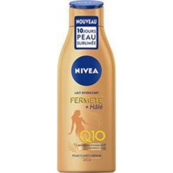 NIVEA Body - Lait hydratant fermeté + hâlé Q10 peaux claires à médium 200ml