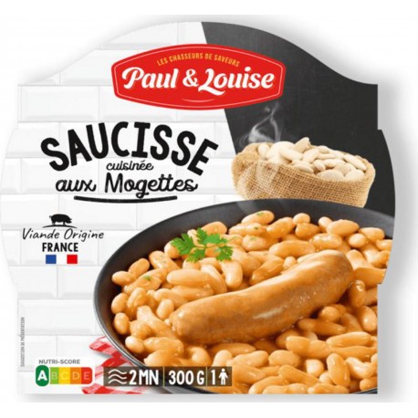 PAUL & LOUISE SAUCISSE MOJETTES 300g