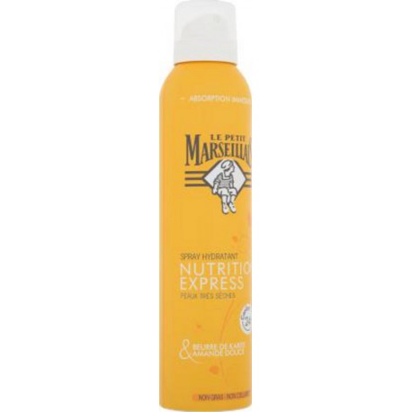 Le Petit Marseillais Spray Hydratant Nutrition Express Karité & Amande Douce 200ml