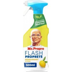 Mr. Propre Nettoyant Ménager Dégraissant Citron Flash Propreté 500ml (lot de 6)