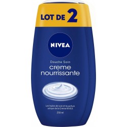 Nivea Gel douche crème Nourrissante 250ml (lot de 2) flacon 250ml