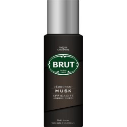 Brut Déodorant Musk Efficacité Longue Durée 200ml (lot de 4)