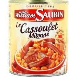 William Saurin Le Cassoulet Mitonné 420g (lot de 3)