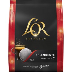 L'OR ESPRESSO SPLENDENTE intensité 7 x32 DOSETTES 222g